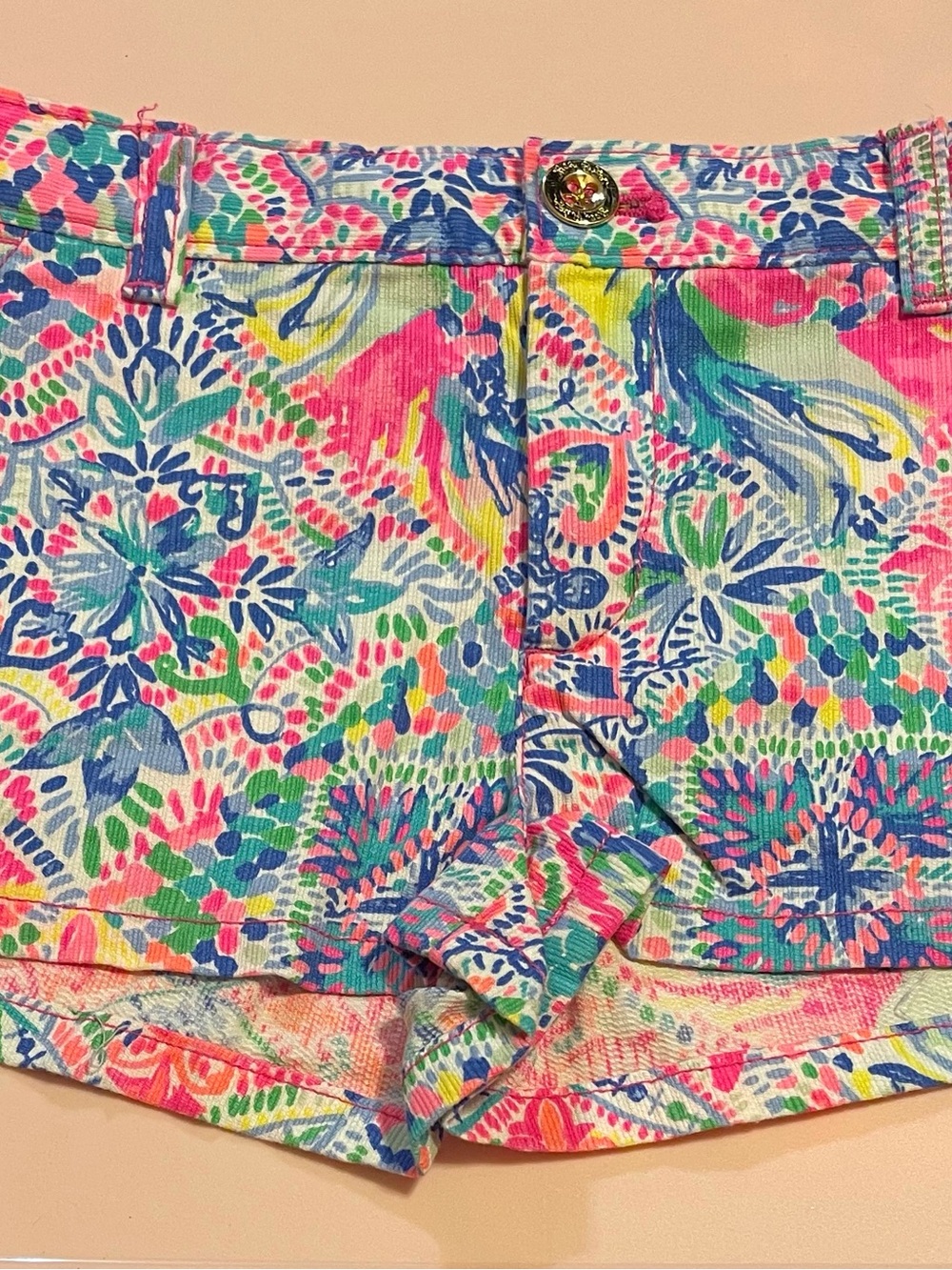 Lilly Pulitzer Mini Callahan Shorts, Size 7, NEW, without tags